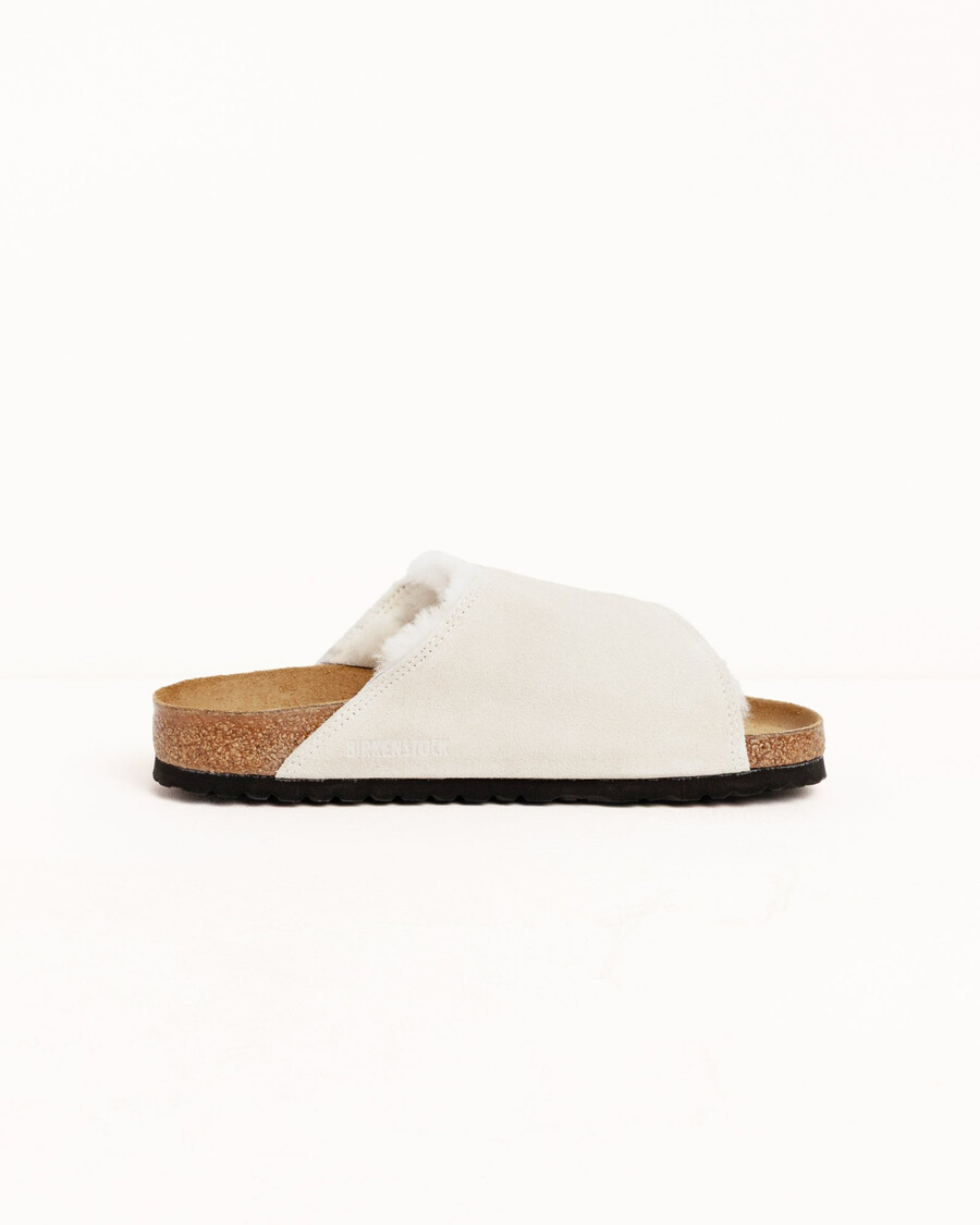 stüssy birkenstock solana shearling slides