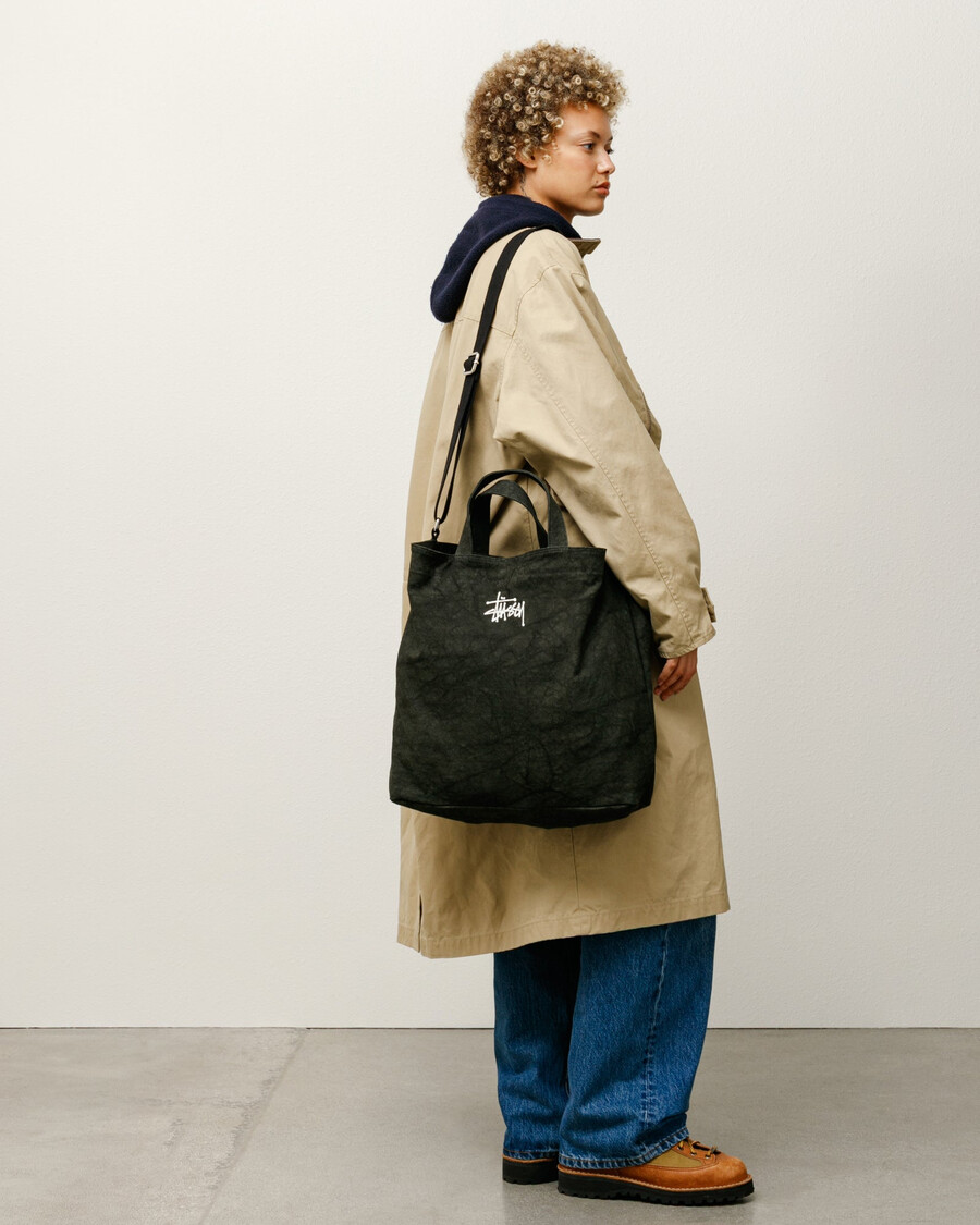 lærreds crossbody-taske