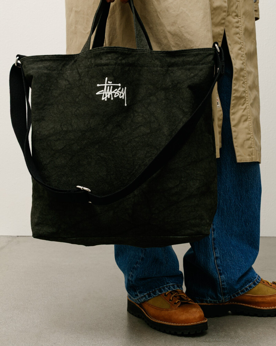 lærreds crossbody-taske