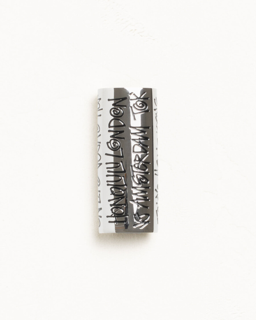 city metal lighter etui