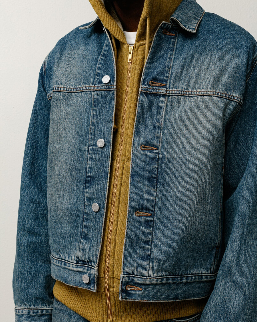 truckerjakke denim