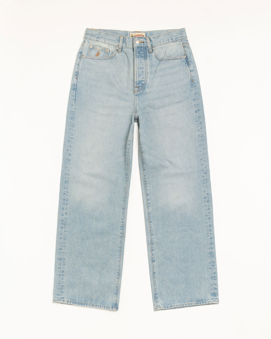 afslappet jean denim