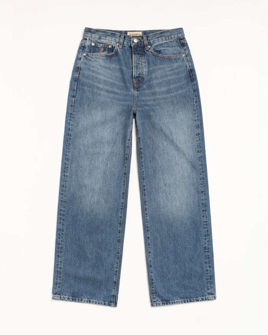 afslappet jean denim