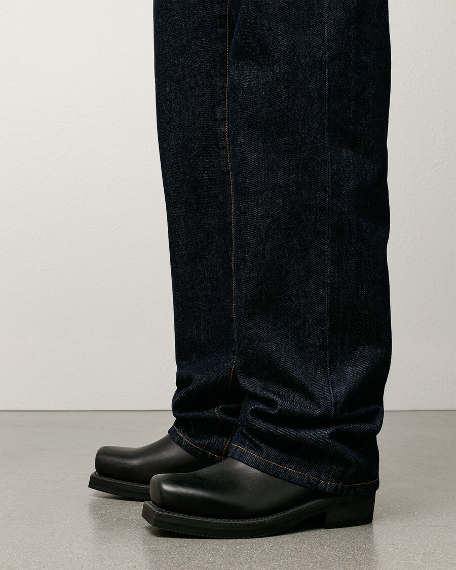 afslappet jean denim