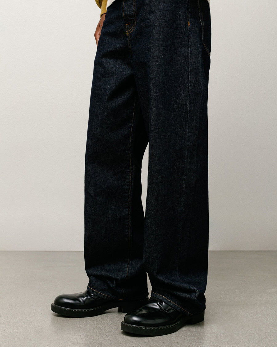 afslappet jean denim