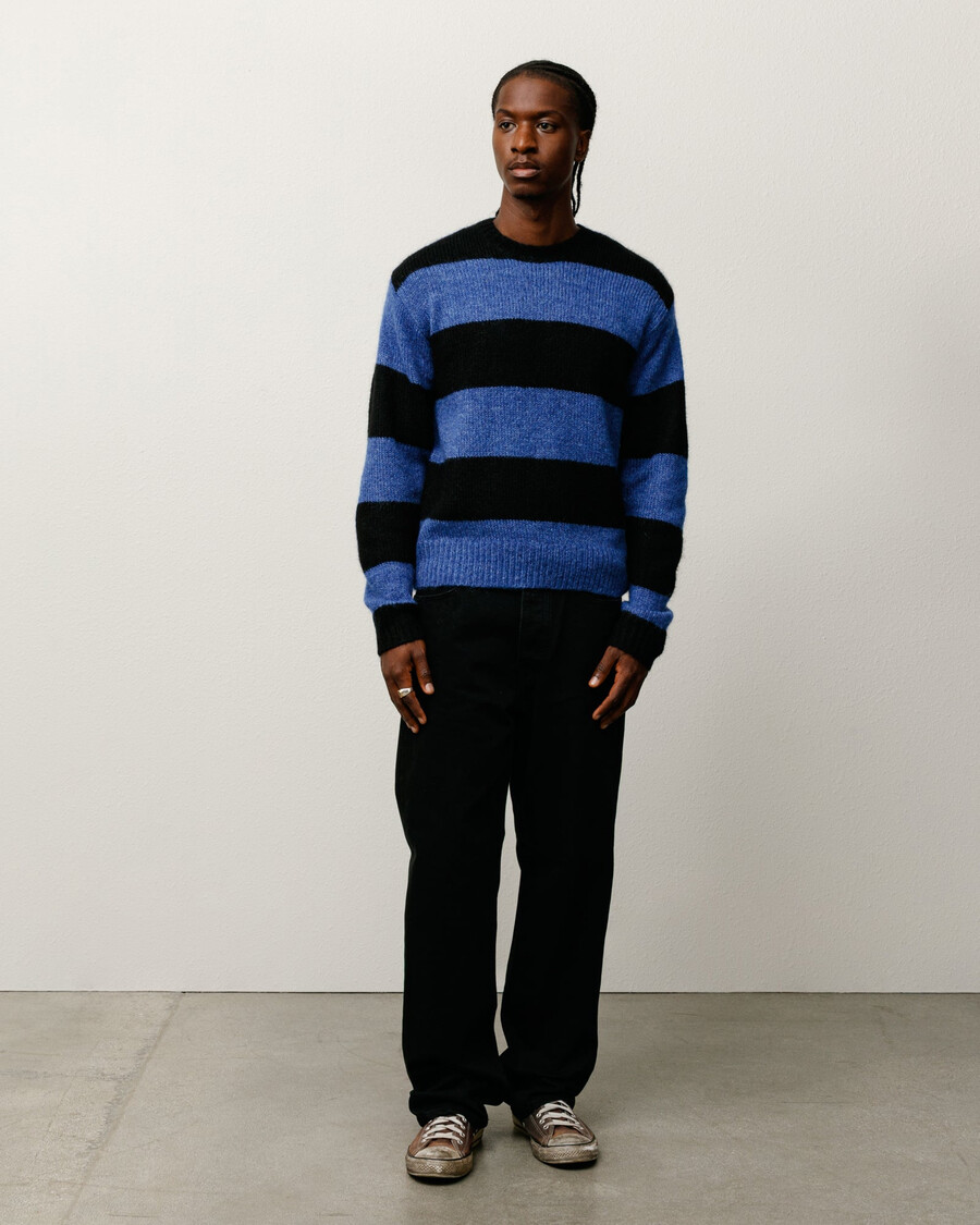 mohairstribet sweater