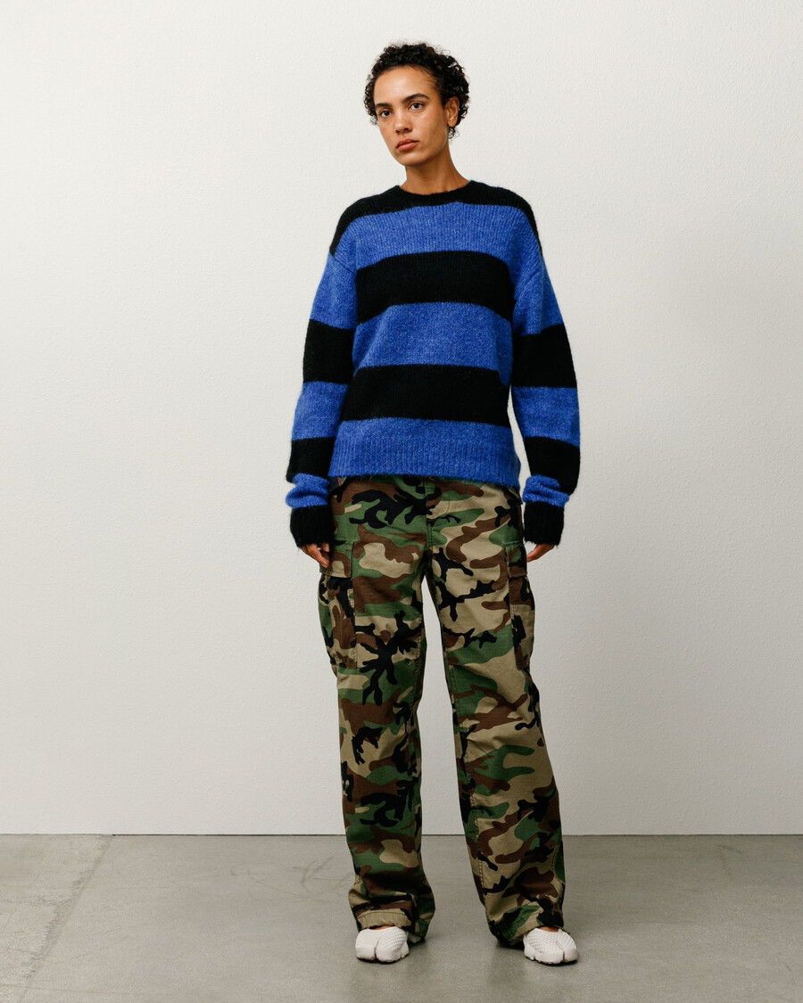 mohairstribet sweater