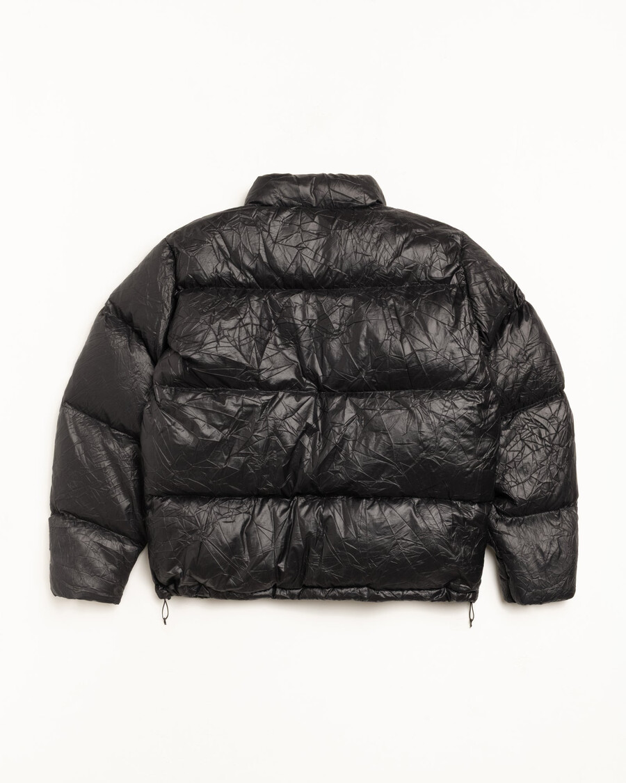 dunpuffer rynket nylon