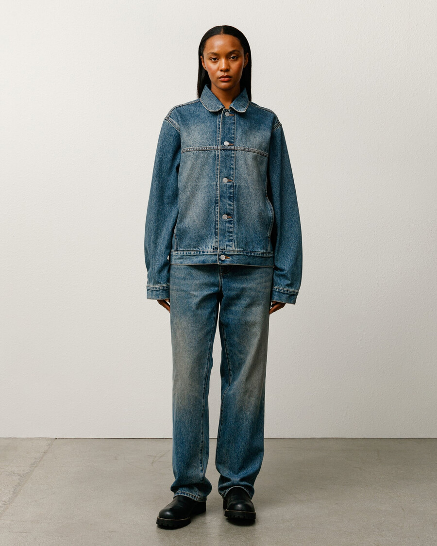 truckerjakke denim