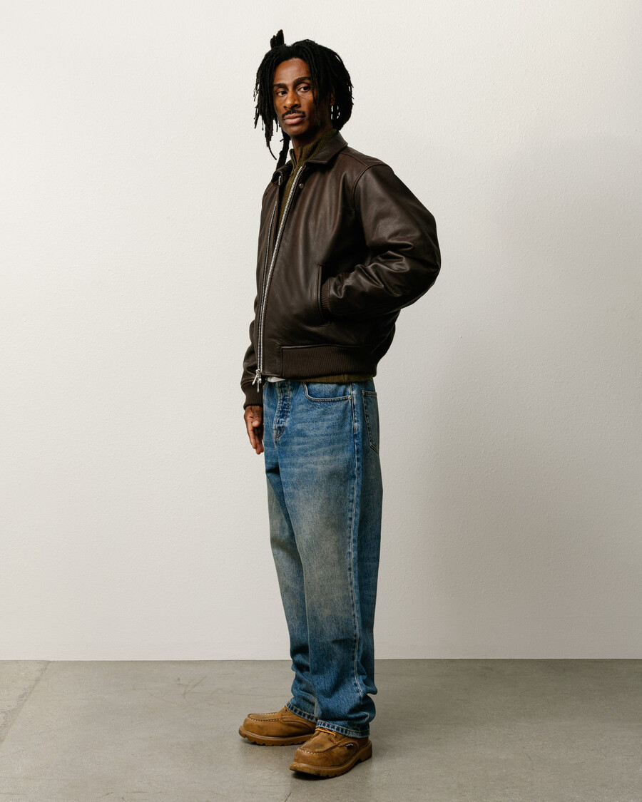 store gamle jeans i denim