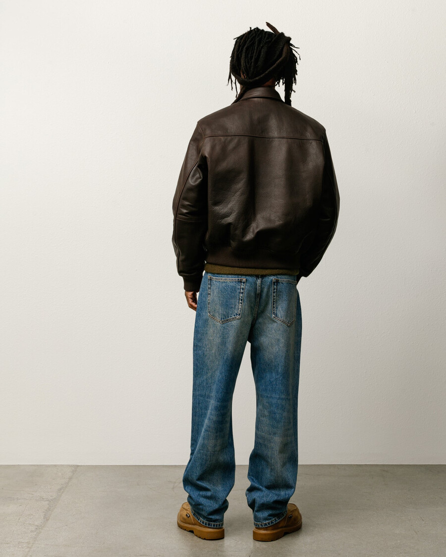store gamle jeans i denim