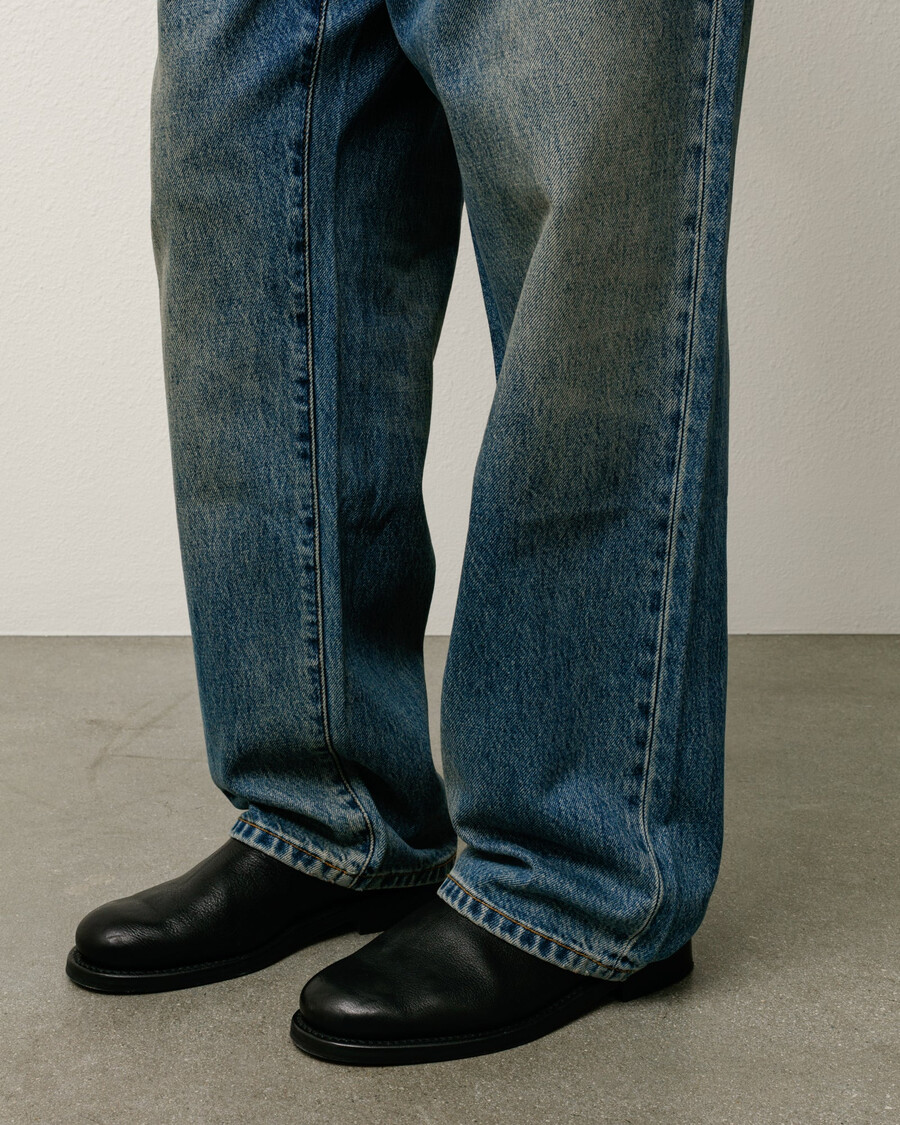 store gamle jeans i denim