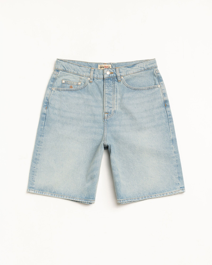 store gamle korte denimbukser