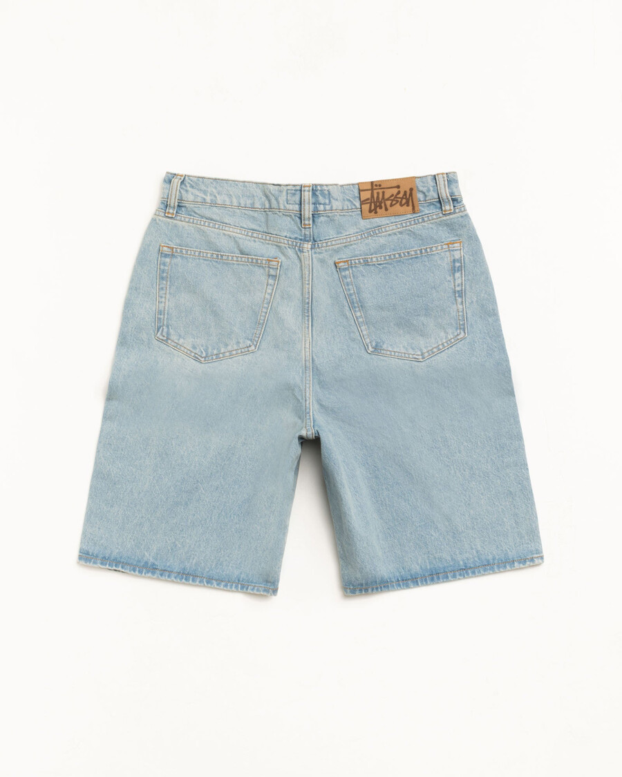 store gamle korte denimbukser