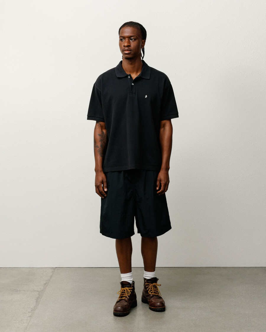 nylon court shorts