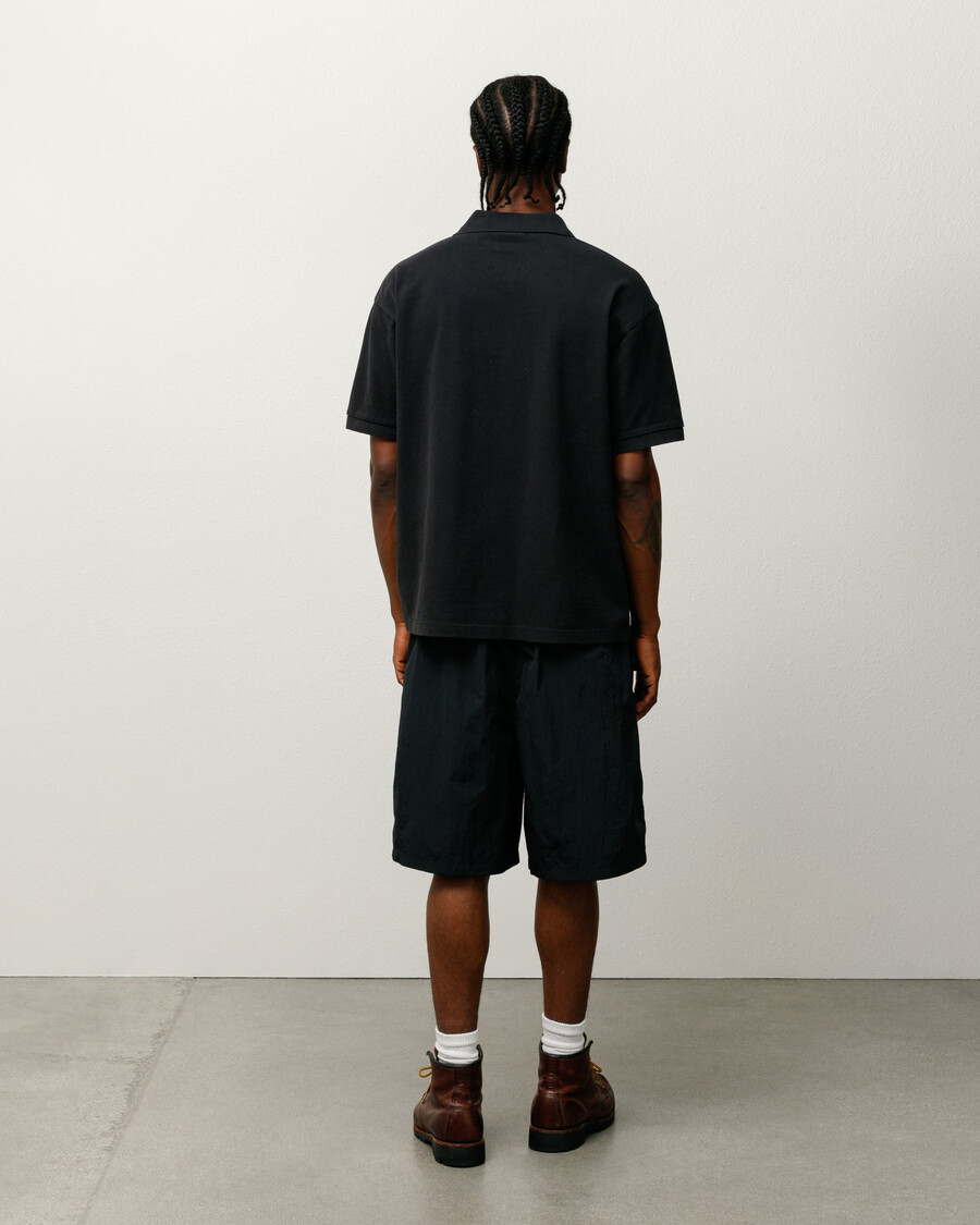 nylon court shorts