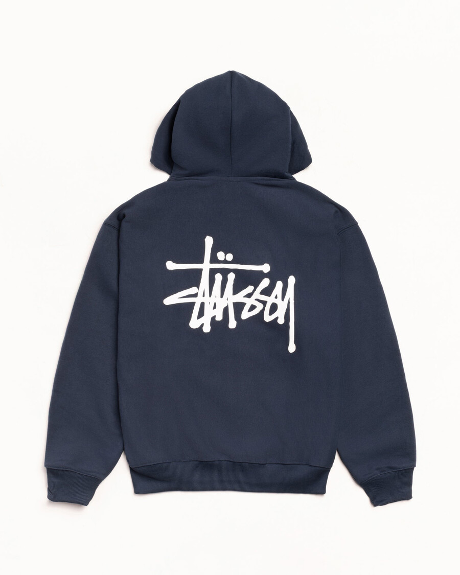 basis stüssy hættetrøje