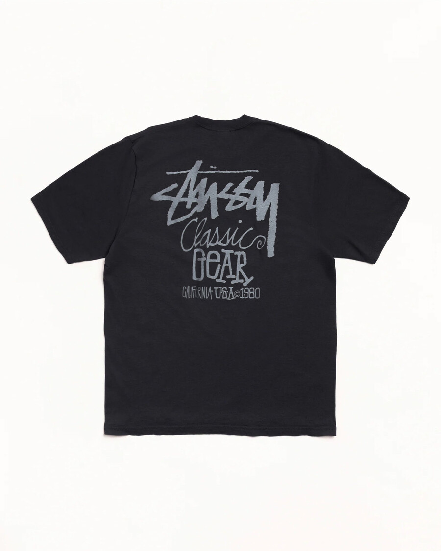 klassisk gear t-shirt med pigmentfarve