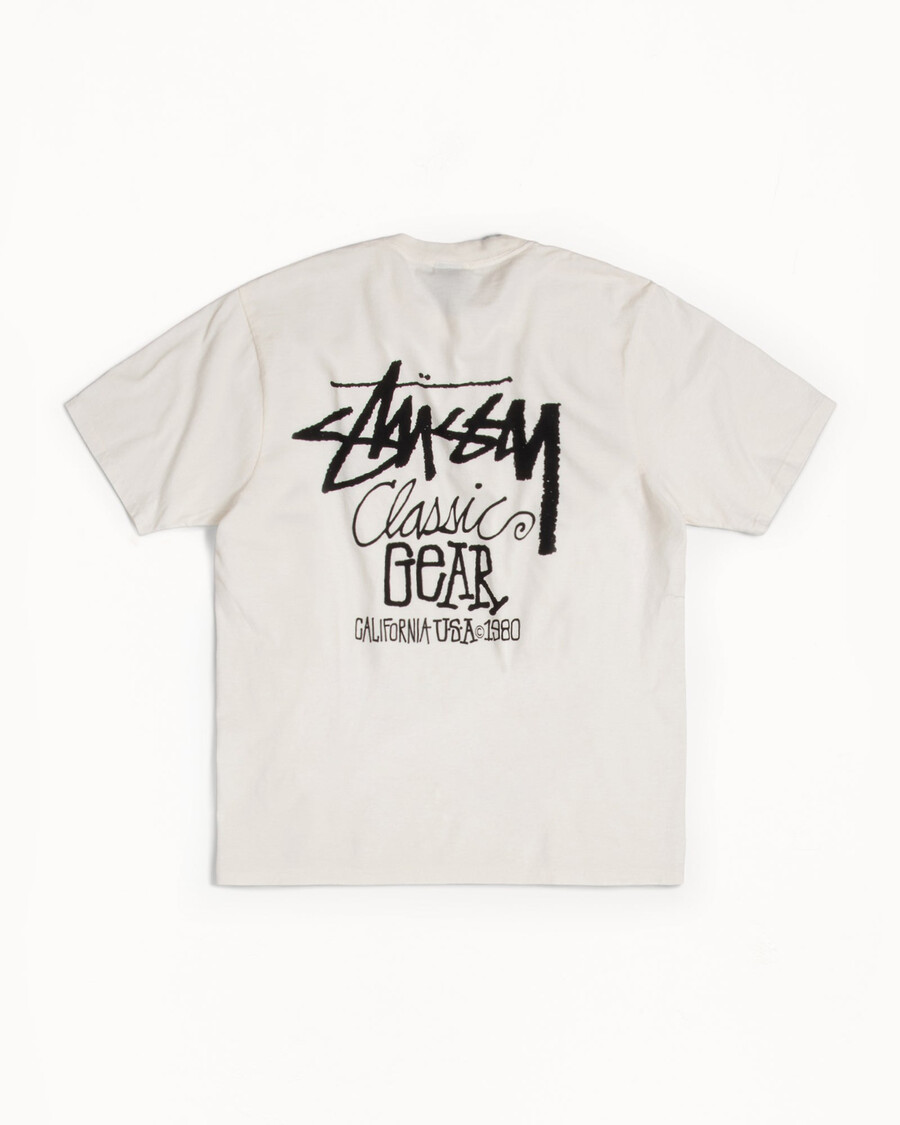 klassisk gear t-shirt med pigmentfarve