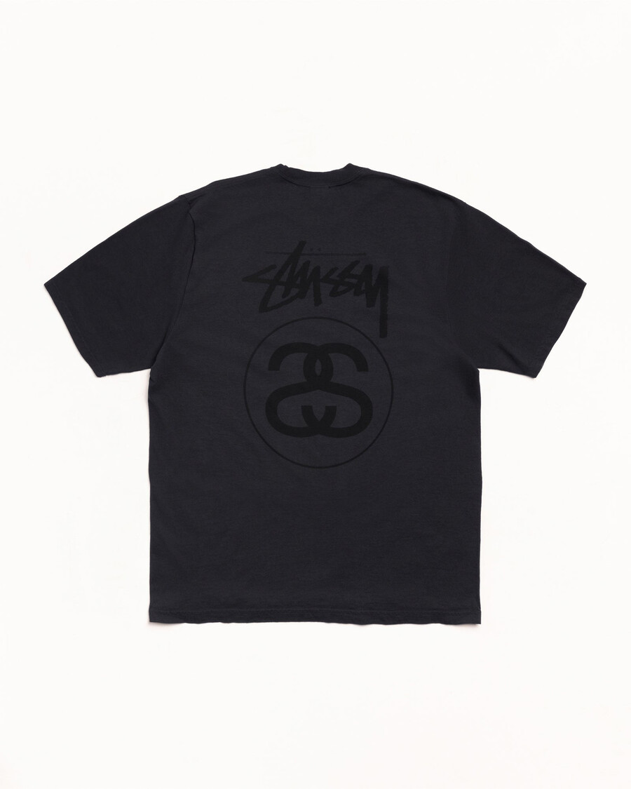 stock link t-shirt pigmentfarvet