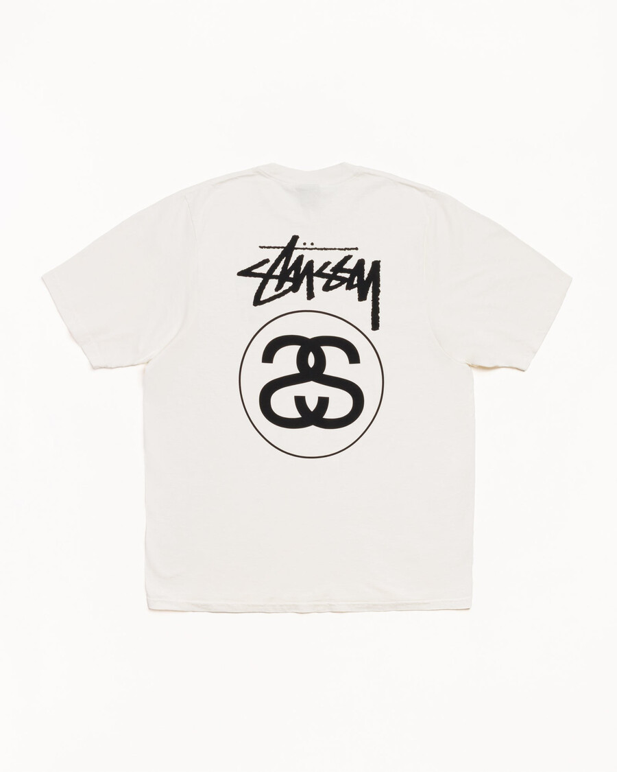 stock link t-shirt pigmentfarvet
