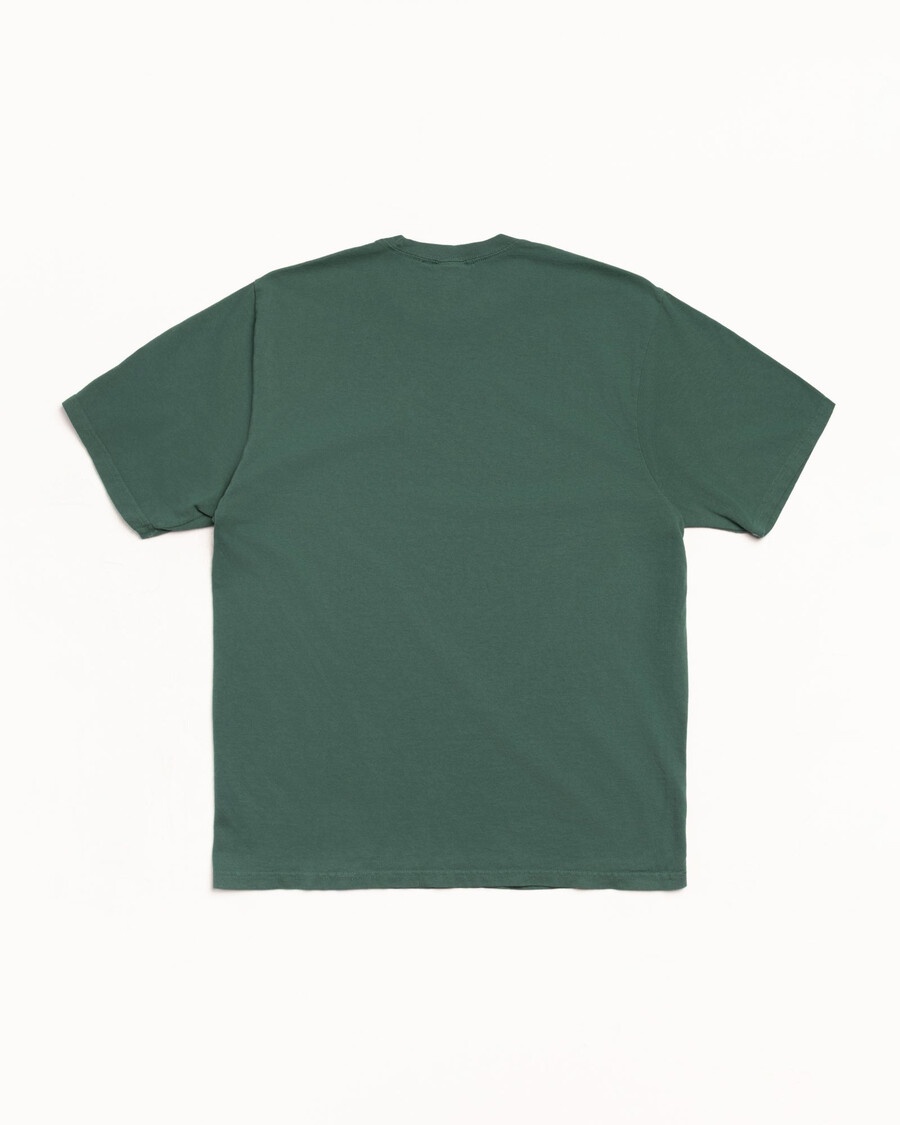 stüssy wear t-shirt med pigmentfarve