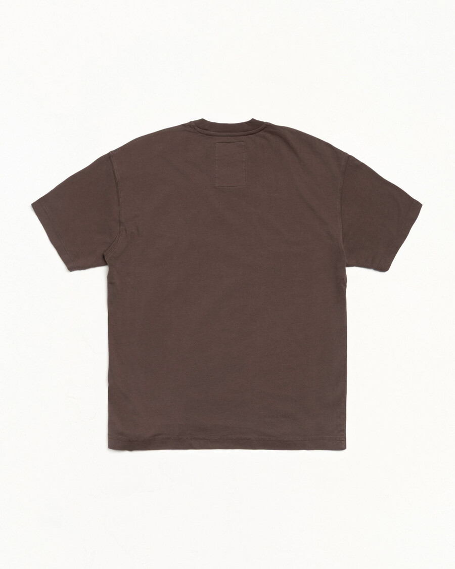 tøjfarvet ss t-shirt